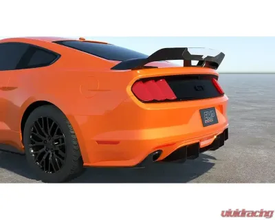 Evans Motorsport Performance Rear Diffuser HDPE V2 Ford Mustang V6 | GT | EcoBoost 2015-2017 - EMP-MUSDIFFHD-15V2