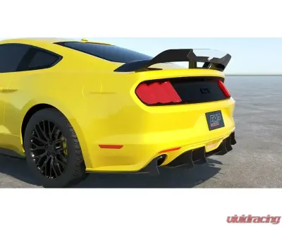 Evans Motorsport Performance Rear Diffuser HDPE V3 Mustang EcoBoost 2018-2023 - EMP-MUSDIFFHD-18EcoV3