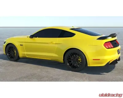 Evans Motorsport Performance Rear Diffuser HDPE V3 Mustang EcoBoost 2018-2023 - EMP-MUSDIFFHD-18EcoV3