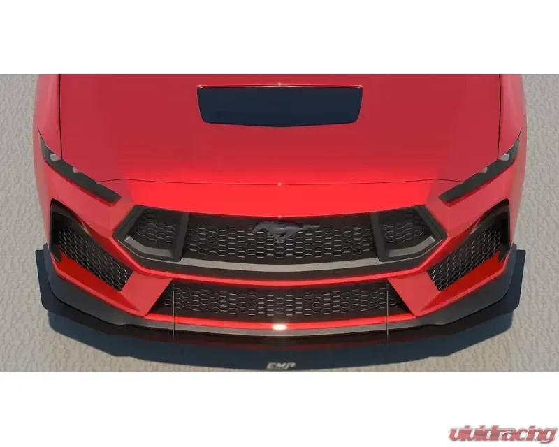 Evans Motorsport Performance Aluminum Front Air Splitter No Winglet Ford Mustang GT | EcoBoost 2024+ - EMP-S650FRNTSPLIT-NW