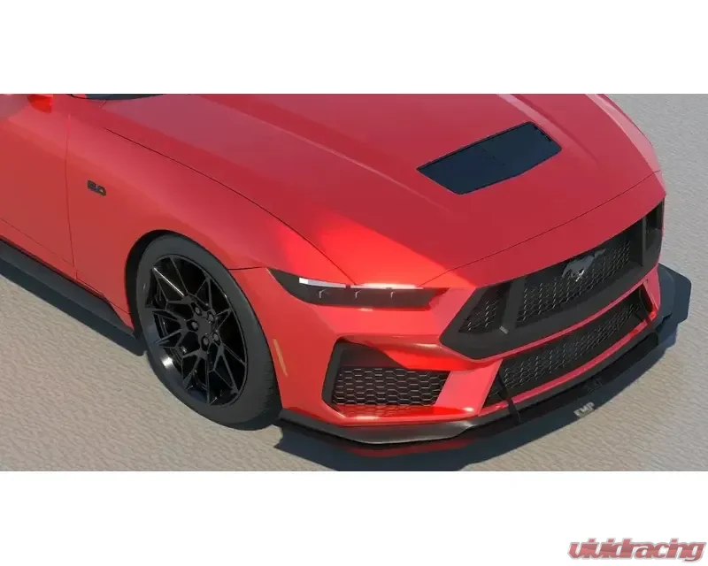 Evans Motorsport Performance Aluminum Front Air Splitter No Winglet Ford Mustang GT | EcoBoost 2024+ - EMP-S650FRNTSPLIT-NW