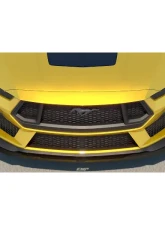 Evans Motorsport Performance ABS Front Air Splitter w/ Winglet  Ford Mustang GT | EcoBoost 2024+                                     - EMP-S650FRNTSPLT-ABS-W - Image 3