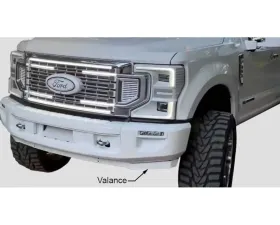 Evans Motorsport Performance Front Bumper Valance Raw Aluminum Ford F250 | F350 | F450 Super Duty 2020-2022