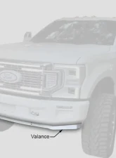 Evans Motorsport Performance Front Bumper Valance Raw Aluminum Ford F250 | F350 | F450 Super Duty 2020-2022                                     - EMP-SPRDTY-VAL-1RAW - Image 2