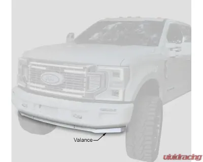 Evans Motorsport Performance Front Bumper Valance Raw Aluminum Ford F250 | F350 | F450 Super Duty 2020-2022 - EMP-SPRDTY-VAL-1RAW