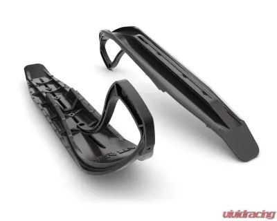 Slydog 7 Inch Black Attack Ski - ATKSOLBLK