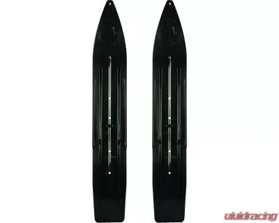 Slydog 7 Inch Black Powerhound Ski - PH7SOLBLK