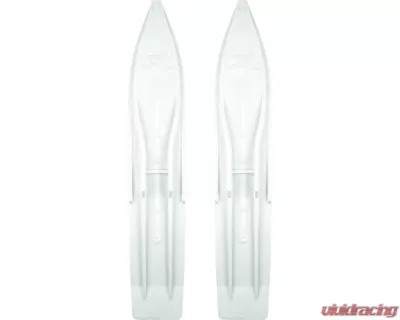 Slydog 8 Inch White Powerhound Ski - PH8SOLWHT