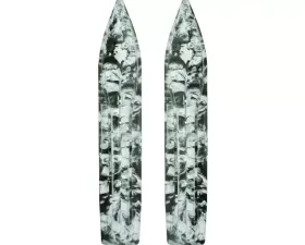 Slydog 8 Inch White Black Swirl Powerhound Ski