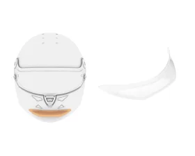 SCHUBERTH Racing Transparent Chin Spoiler