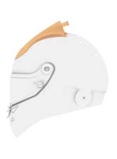 SCHUBERTH Racing Small Connector Clear SP1 Top Air                                     - SH A-TPAIR SM 8097 - Image 2