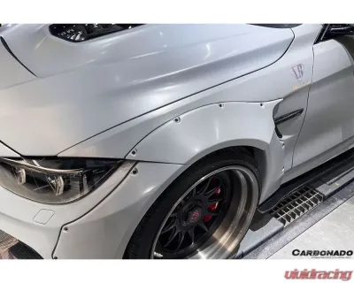 Carbonado Carbonado FRP DE Style Fender Flares for BMW M4 F82/F83 2014-2020 - 1107LB-FF