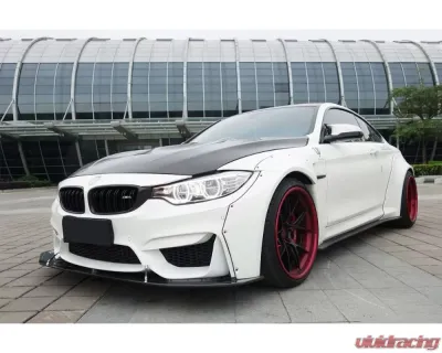 Carbonado CFRP DE Style Side Skirts BMW M4 F82 | F83 2014-2020 - CF1107LB-SS