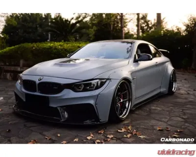 Carbonado CFRP DE Style Side Skirts BMW M4 F82 | F83 2014-2020 - CF1107LB-SS