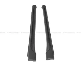 Carbonado FRP WI Style Side Skirts Mercedes Benz W203 C-Class 2001-2007