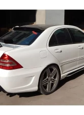 Carbonado FRP WI Style Side Skirts Mercedes Benz W203 C-Class 2001-2007                                     - 1111WI - Image 8