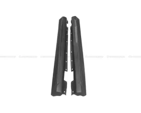 Carbonado FRP P Style Side Skirts Mercedes Benz C Class W204 Sedan 2008-2014