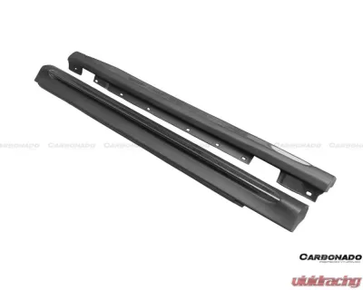 Carbonado PCF P Style Side Skirts Mercedes Benz C Class W204 Sedan 2008-2014 - PCF1113PD