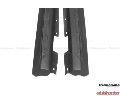 Carbonado PCF P Style Side Skirts Mercedes Benz C Class W204 Sedan 2008-2014 - PCF1113PD