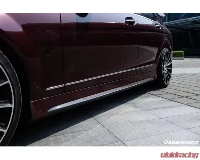 Carbonado PCF P Style Side Skirts Mercedes Benz C Class W204 Sedan 2008-2014 - PCF1113PD