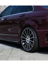 Carbonado PCF P Style Side Skirts Mercedes Benz C Class W204 Sedan 2008-2014                                     - PCF1113PD - Image 7