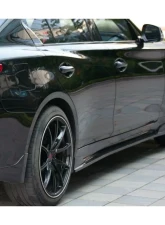 Carbonado CFRP SN Style Side Skirts Infiniti Q50 Sedan 2014-2017                                     - CF1244SN - Image 3