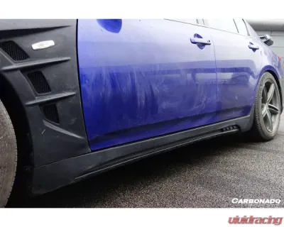 Carbonado CFRP ELT Style Side Skirts Infiniti G25 | G35 | G37 Sedan 2007-2013 - CF1247WI