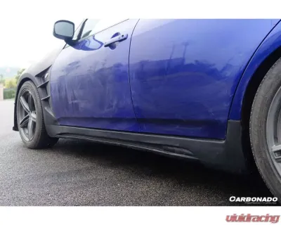 Carbonado CFRP ELT Style Side Skirts Infiniti G25 | G35 | G37 Sedan 2007-2013 - CF1247WI