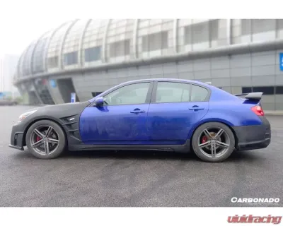 Carbonado CFRP ELT Style Side Skirts Infiniti G25 | G35 | G37 Sedan 2007-2013 - CF1247WI