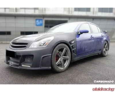 Carbonado CFRP ELT Style Side Skirts Infiniti G25 | G35 | G37 Sedan 2007-2013 - CF1247WI
