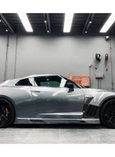 Carbonado CFRP VA Style Side Skirts Nissan GTR R35 2008-2021                                     - CF1256VA - Image 9