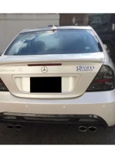 Carbonado FRP VRS Style Rear Bumper Mercedes Benz W203 C-Class 2001-2007                                     - 3068VRS - Image 2