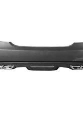 Carbonado FRP BK Style Rear Bumper Mercedes Benz S Class W221 2007-2013                                     - 3199BK - Image 4