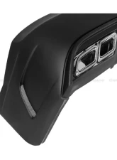Carbonado FRP BK Style Rear Bumper Mercedes Benz S Class W221 2007-2013                                     - 3199BK - Image 2