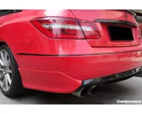 Carbonado FRP LS Style Rear Lip Mercedes Benz E Class W207 Coupe 2010-2013