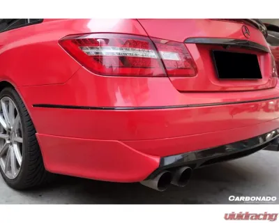 Carbonado FRP LS Style Rear Lip Mercedes Benz E Class W207 Coupe 2010-2013 - 3202LRS.RL