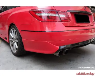 Carbonado FRP LS Style Rear Lip Mercedes Benz E Class W207 Coupe 2010-2013 - 3202LRS.RL