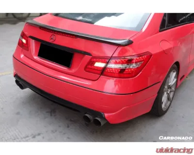 Carbonado FRP LS Style Rear Lip Mercedes Benz E Class W207 Coupe 2010-2013 - 3202LRS.RL