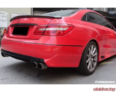 Carbonado FRP LS Style Rear Lip Mercedes Benz E Class W207 Coupe 2010-2013 - 3202LRS.RL