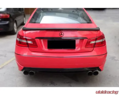 Carbonado FRP LS Style Rear Lip Mercedes Benz E Class W207 Coupe 2010-2013 - 3202LRS.RL