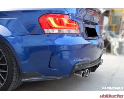 Carbonado FGPCF 1M Style Rear Bumper BMW 1 Series E82 | E88 2008-2013 - FGPCF3219RZS
