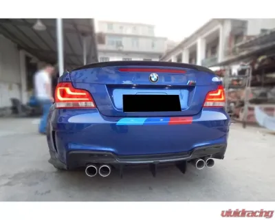 Carbonado FGPCF 1M Style Rear Bumper BMW 1 Series E82 | E88 2008-2013 - FGPCF3219RZS