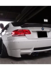 Carbonado FRP LP Style Rear Cap Splitters BMW M3 E92 | E93 2008-2012                                     - 3221LB.C - Image 3