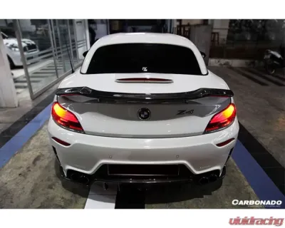 Carbonado Carbon Fiber Reinforced Plastic RW Style Trunk Spoiler for BMW Z4 E89 2009-2014 - CF3227RW.W