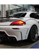 Carbonado Carbon Fiber Reinforced Plastic RW Style Trunk Spoiler for BMW Z4 E89 2009-2014                                     - CF3227RW.W - Image 9