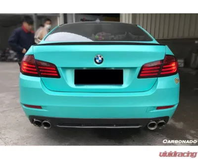 Carbonado FGCF HM Style Rear Lip BMW 5 Series F10 | F18 2011-2016 - FGCF3228HM.L