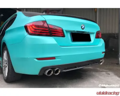 Carbonado FGCF HM Style Rear Lip BMW 5 Series F10 | F18 2011-2016 - FGCF3228HM.L