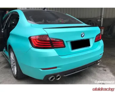 Carbonado FGCF HM Style Rear Lip BMW 5 Series F10 | F18 2011-2016 - FGCF3228HM.L