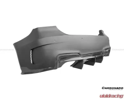 Carbonado FGPCF 1M Style Rear Bumper BMW 3 Series E90 2006-2012 - FGPCF3230M1
