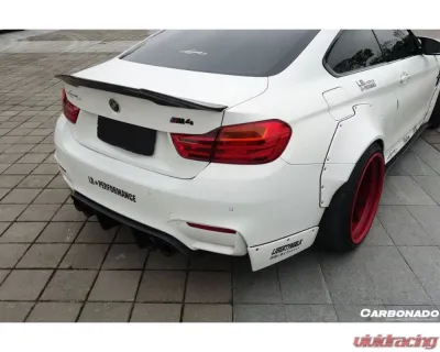 Carbonado CFRP DE Style Rear Diffuser BMW M4 F82 | F83 2014-2020 - CF3234LB.RD